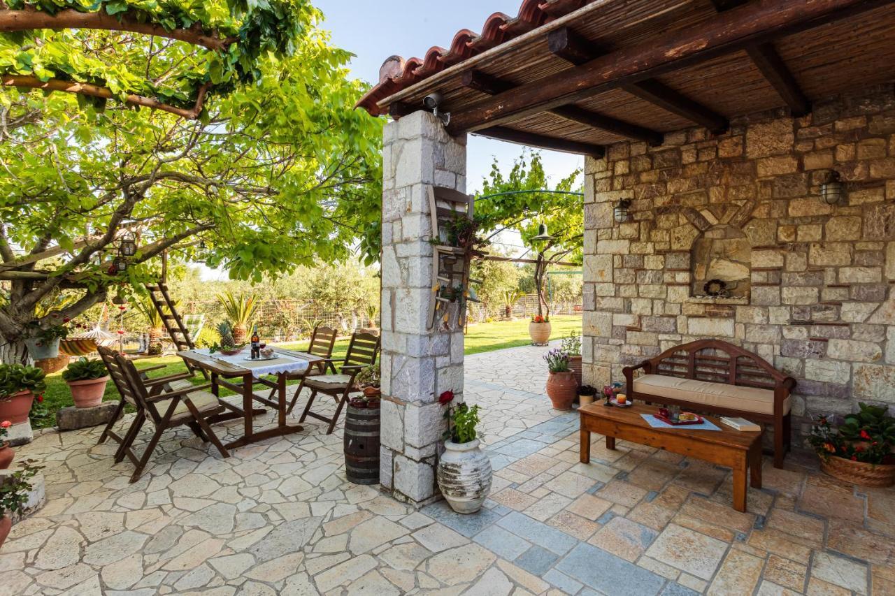 Petalidi Olive Garden Stone House Near The Beach Exterior photo